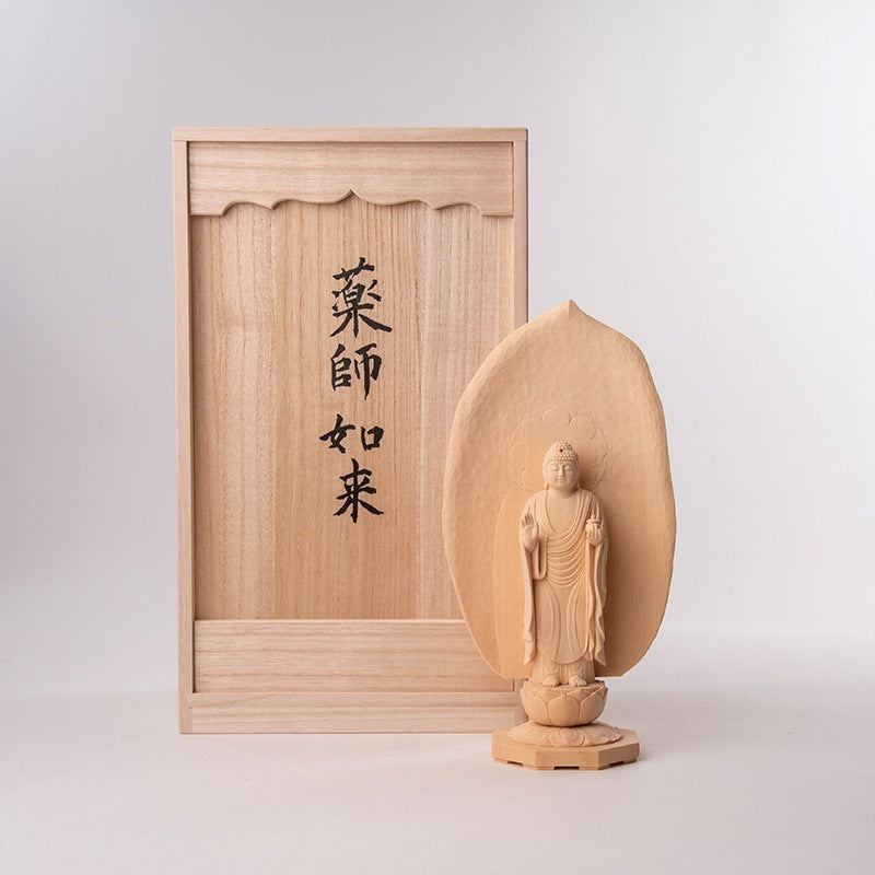 Yakushi Nyorai (Bhaisajya Buddha) (薬師如来) | Fujita Yooku (藤田燿憶作)