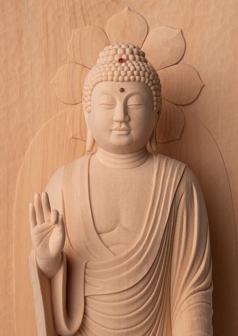 Amida Nyorai (Amitabha) (阿弥陀如来) 身丈1尺 | Fujita Yooku (藤田燿憶作)