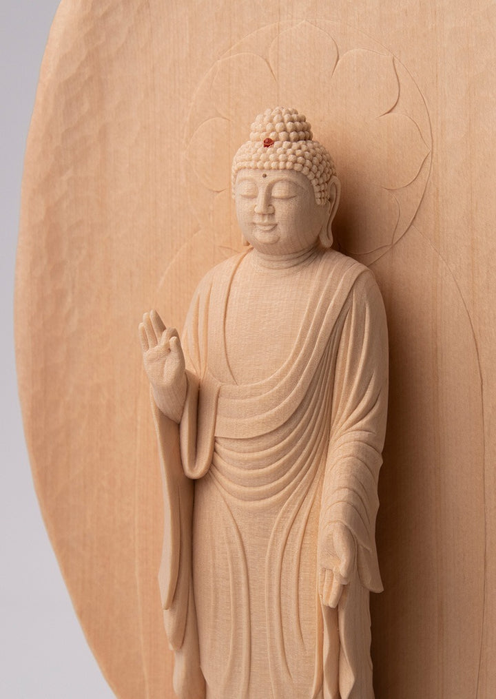 Amida Nyorai (Amitabha) (阿弥陀如来) | Fujita Yooku (藤田燿憶作)