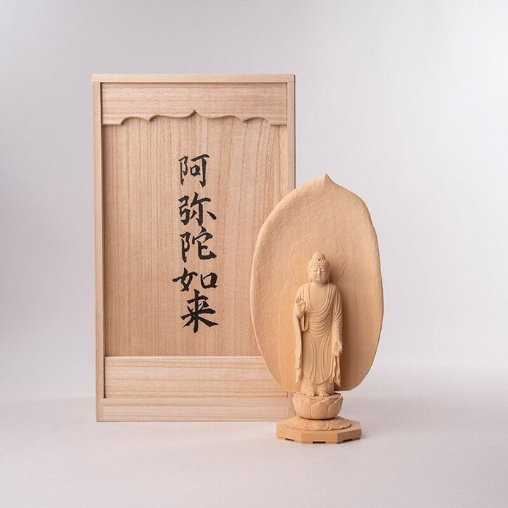 Amida Nyorai (Amitabha) (阿弥陀如来) | Fujita Yooku (藤田燿憶作)