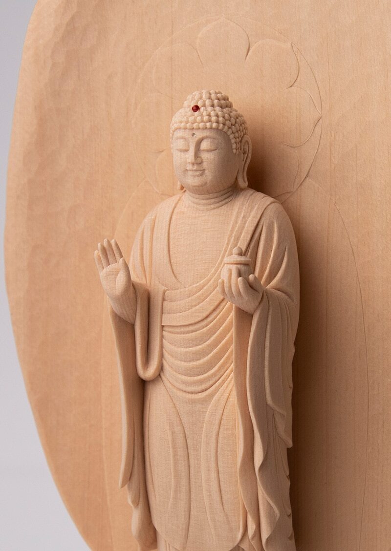 Yakushi Nyorai (Bhaisajya Buddha) (薬師如来) | Fujita Yooku (藤田燿憶作)