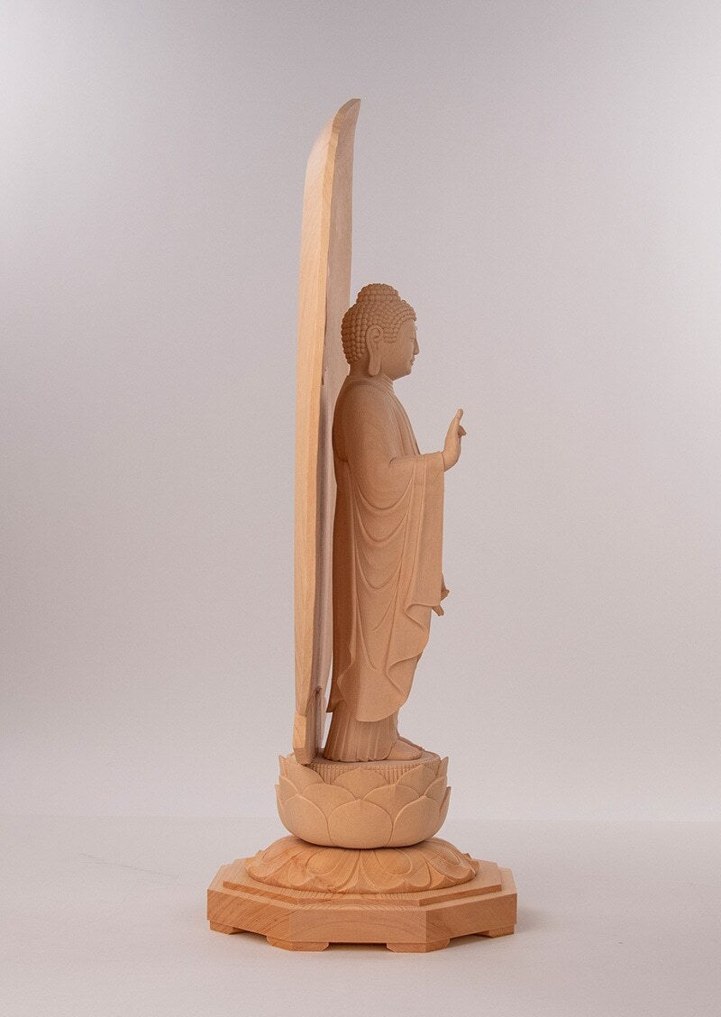 Amida Nyorai (Amitabha) (阿弥陀如来) 身丈1尺 | Fujita Yooku (藤田燿憶作)