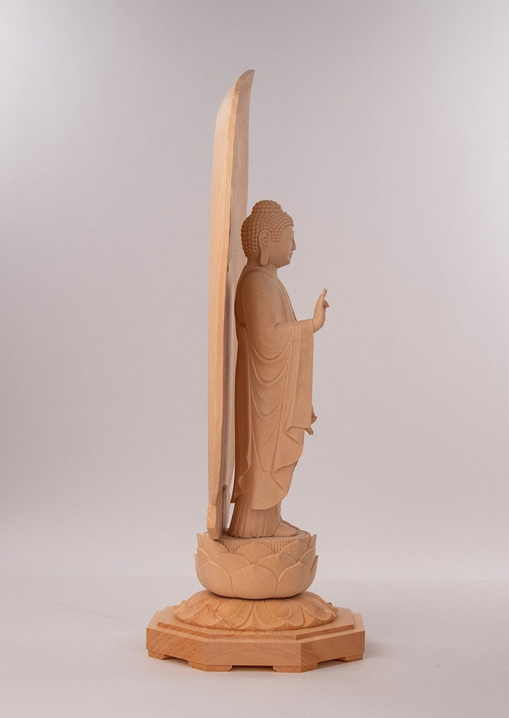 Amida Nyorai (Amitabha) (阿弥陀如来) 身丈1尺 | Fujita Yooku (藤田燿憶作)