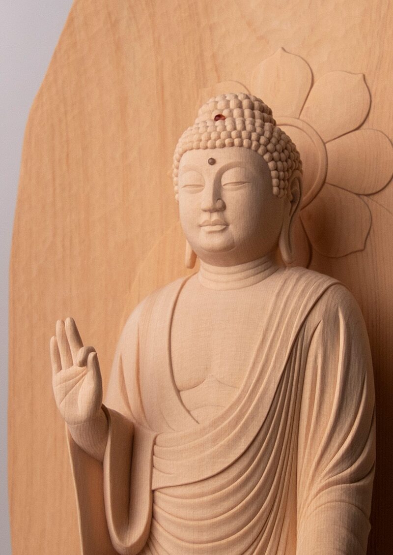 Amida Nyorai (Amitabha) (阿弥陀如来) 身丈1尺 | Fujita Yooku (藤田燿憶作)