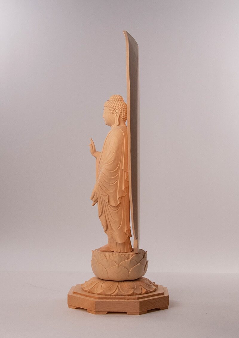 Amida Nyorai (Amitabha) (阿弥陀如来) 身丈1尺 | Fujita Yooku (藤田燿憶作)