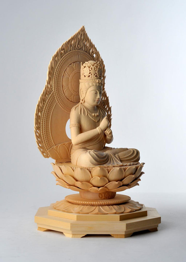 Dainichi Nyorai (Mahavairocana) (大日如来) | Miura Yozan (三浦耀山作)