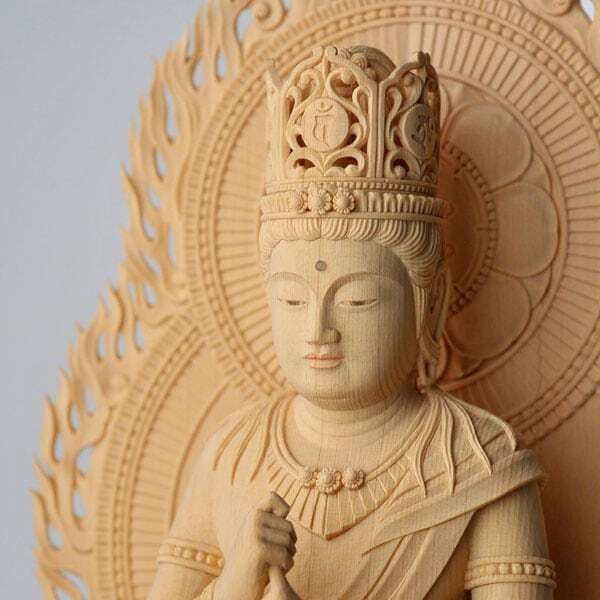 Dainichi Nyorai (Mahavairocana) (大日如来) | Miura Yozan (三浦耀山作)