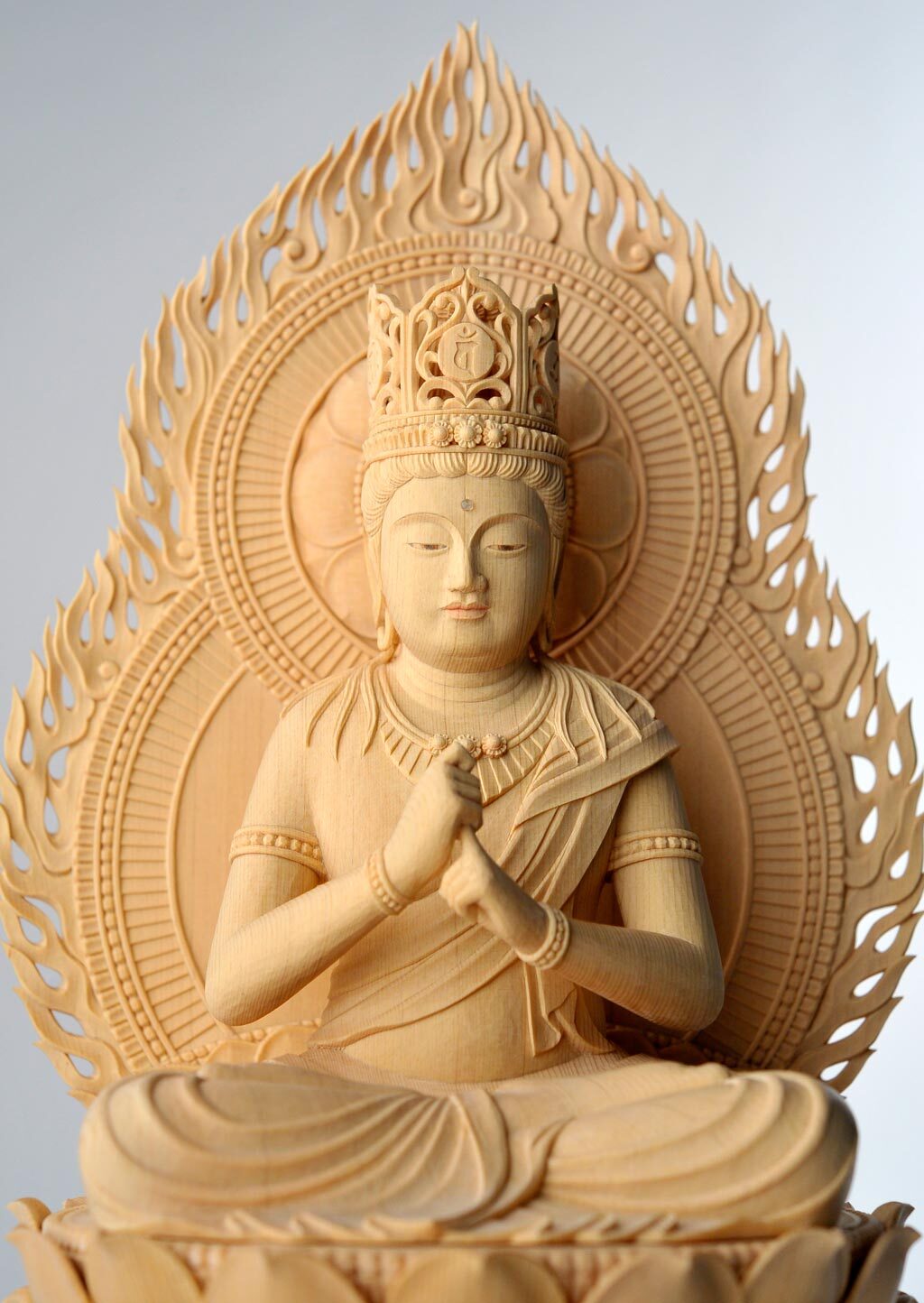 Dainichi Nyorai (Mahavairocana) (大日如来) | Miura Yozan (三浦耀山作)