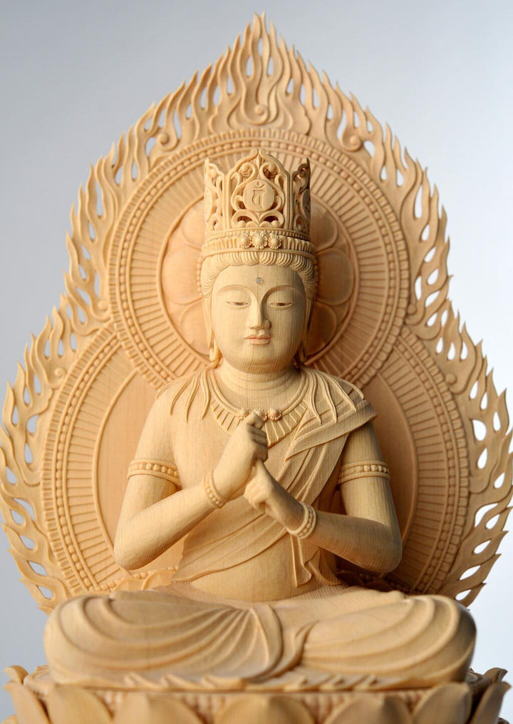 Dainichi Nyorai (Mahavairocana) (大日如来) | Miura Yozan (三浦耀山作)