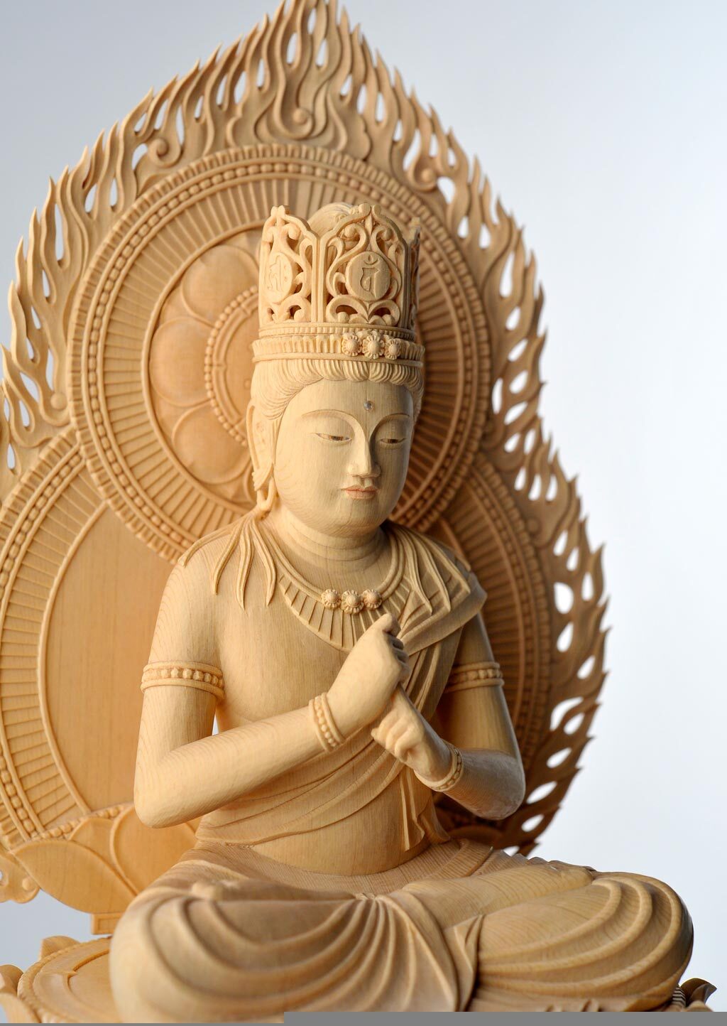 Dainichi Nyorai (Mahavairocana) (大日如来) | Miura Yozan (三浦耀山作)