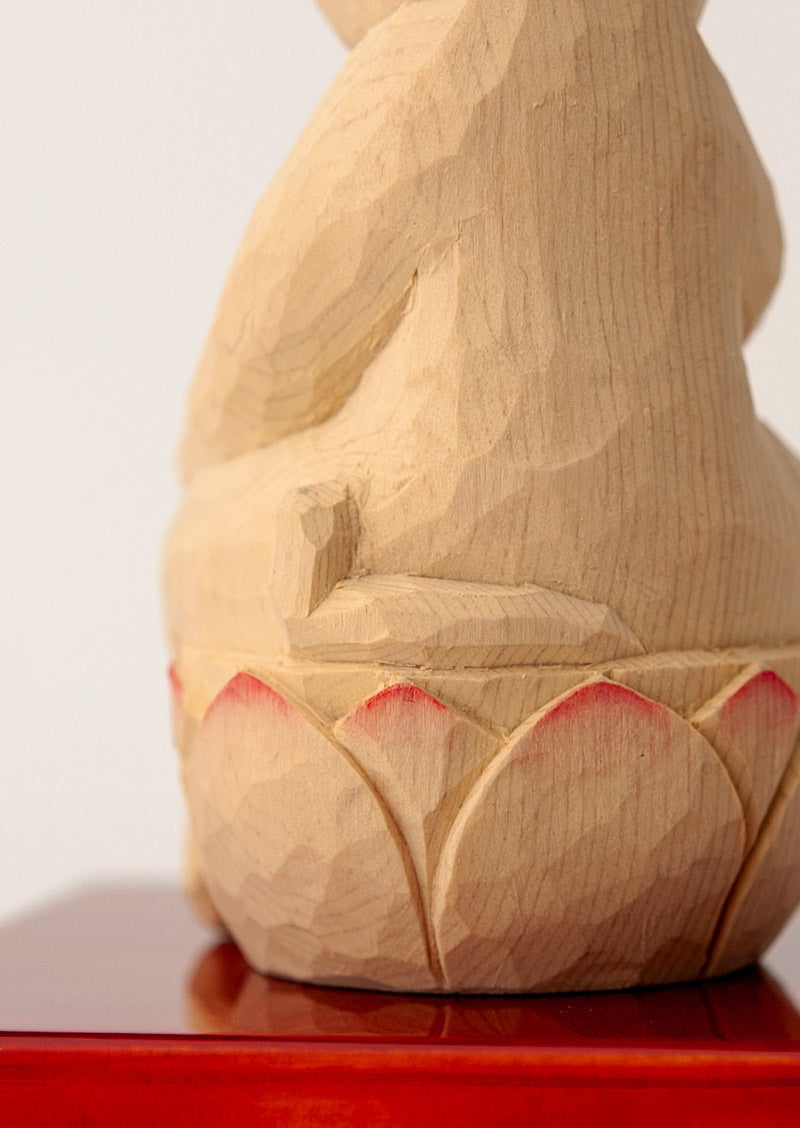 猫仏坐禅　しずか