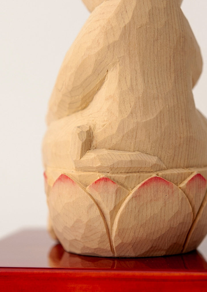 猫仏坐禅　しずか