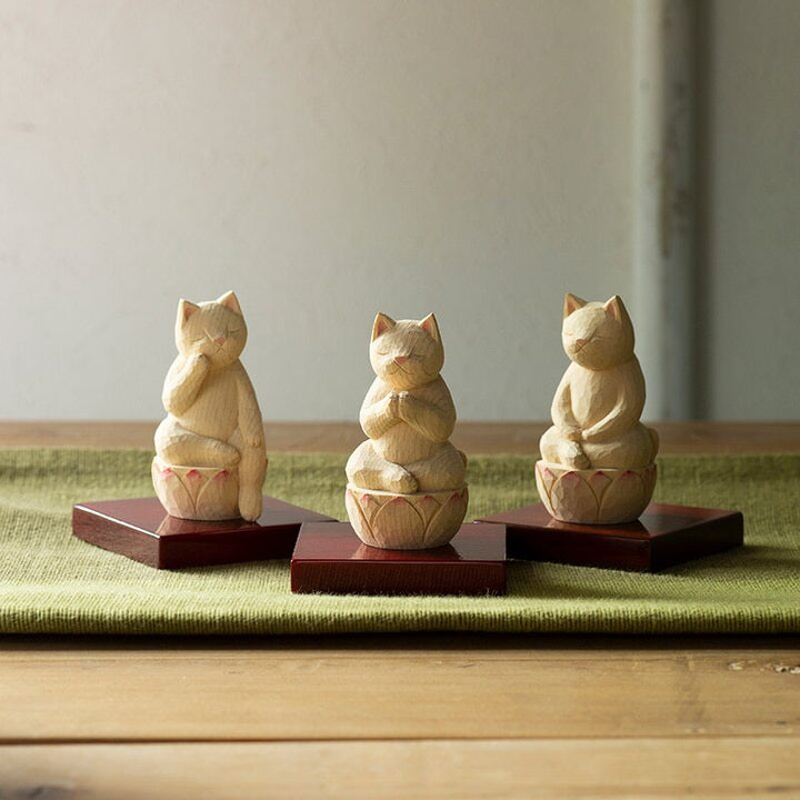 猫仏弥勒　安らぎ