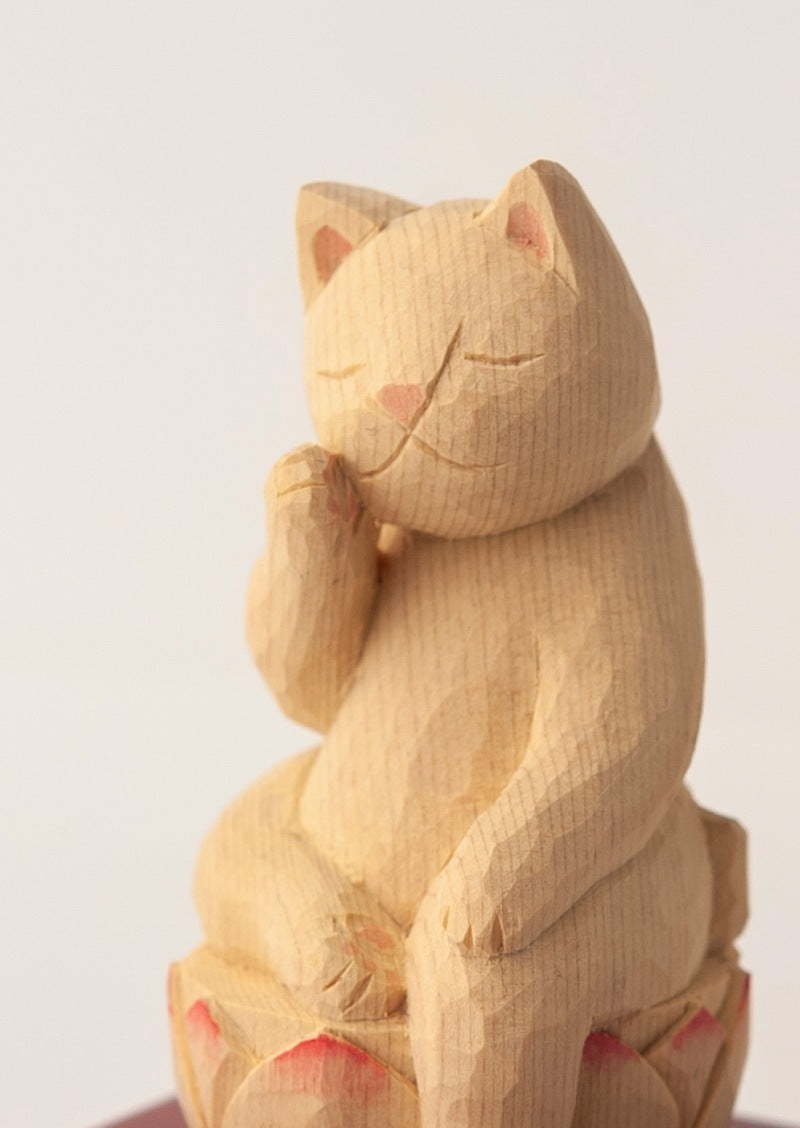 猫仏弥勒　安らぎ