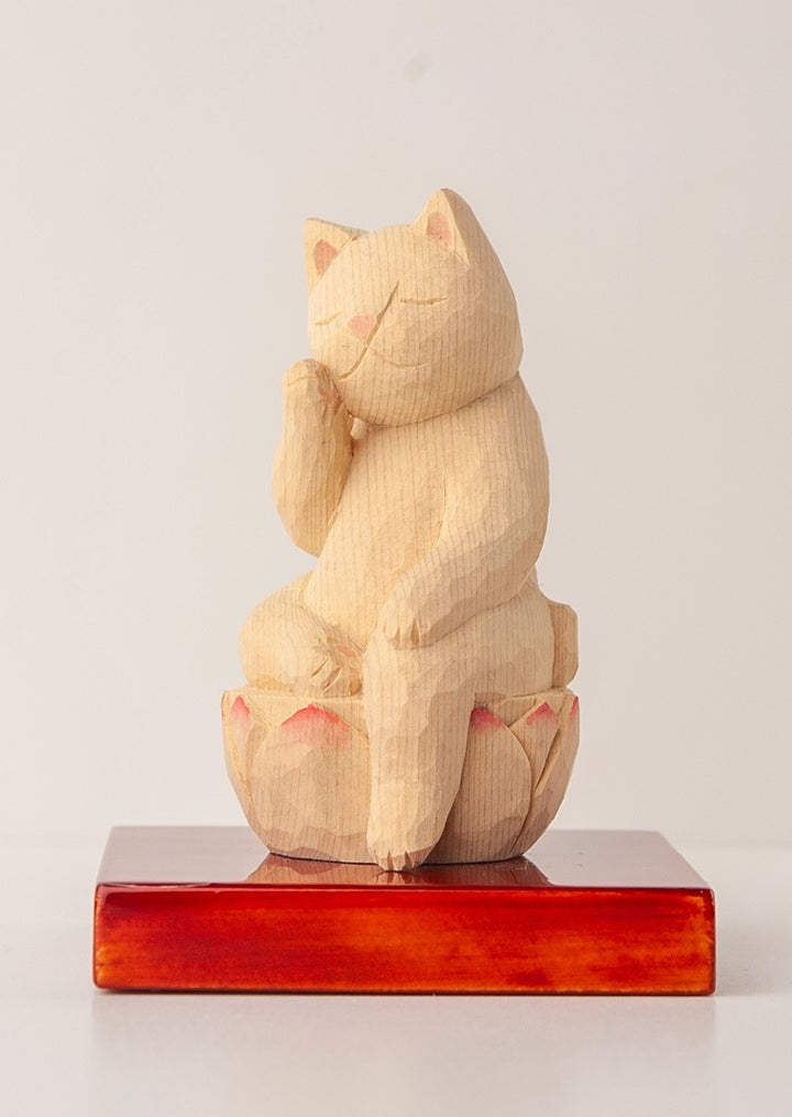 猫仏弥勒　安らぎ