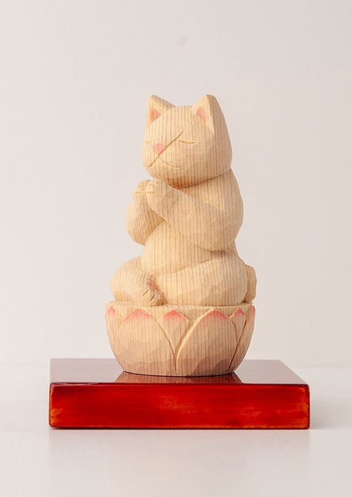 猫仏合掌　やさしさ