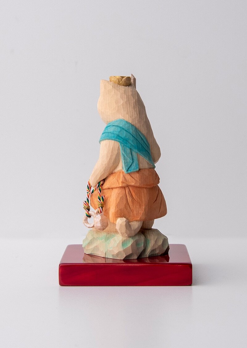 Fudo Myoo Cat Buddha 立不動明王猫