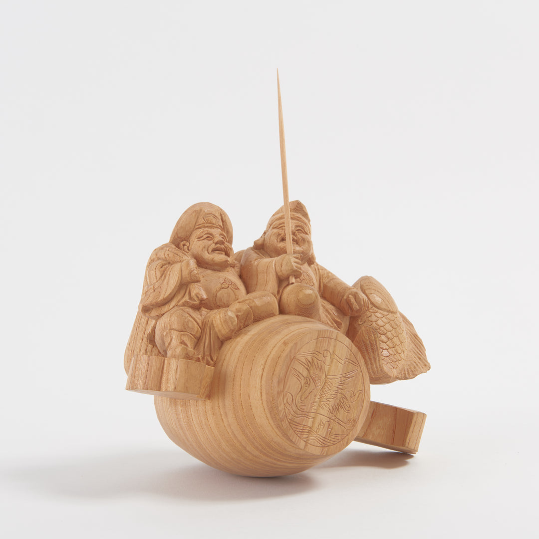 Kozuchi Riding Ebisu & Daikoku (小槌乗り夷大黒)