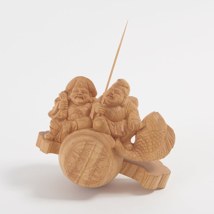 Kozuchi Riding Ebisu & Daikoku (小槌乗り夷大黒)