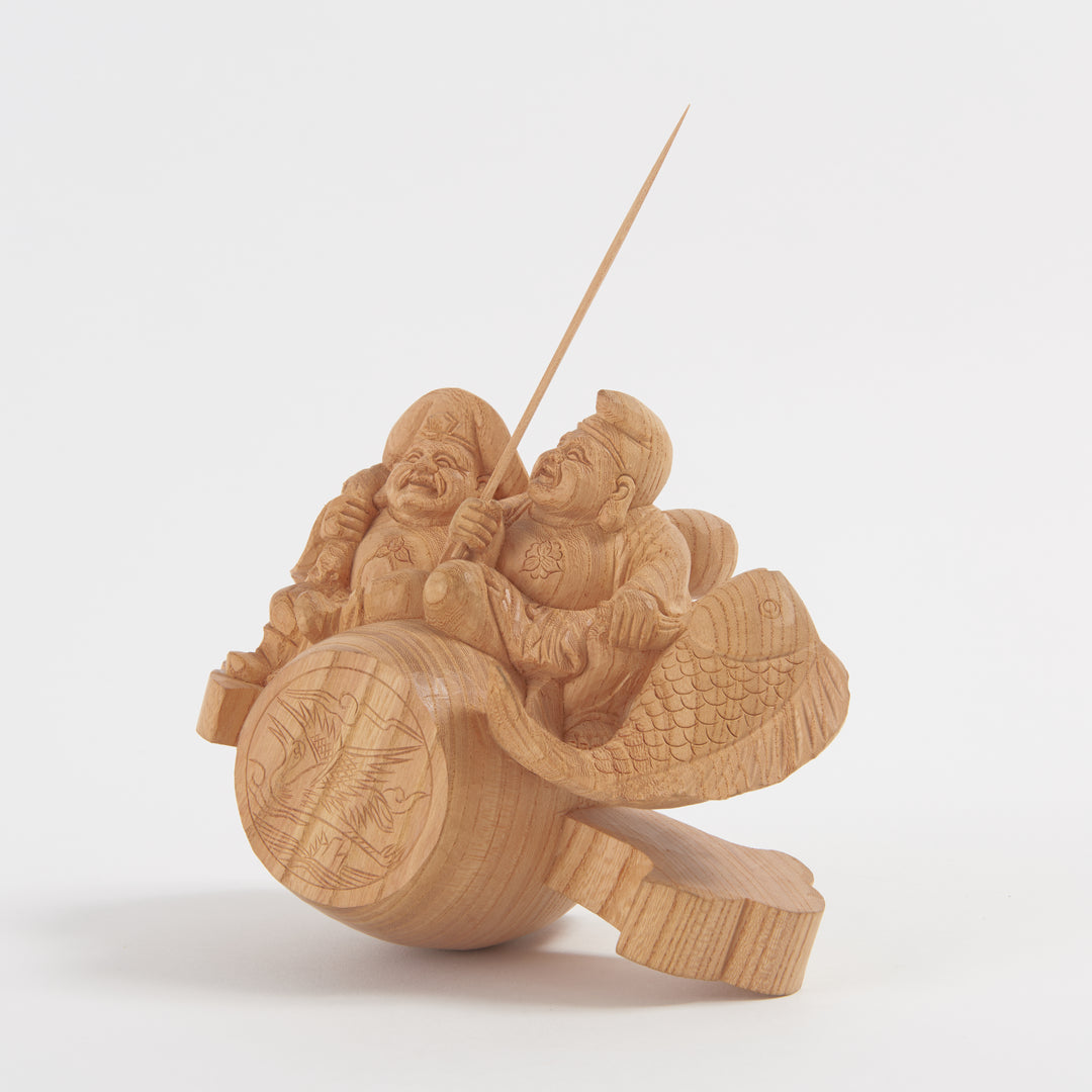 Kozuchi Riding Ebisu & Daikoku (小槌乗り夷大黒)