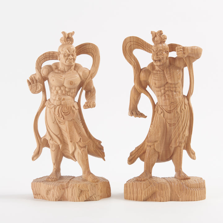 Kongo Rikishi (Guarding Kings / Lightning bearers) (Vajrapāṇi) (仁王 / 金剛力士)