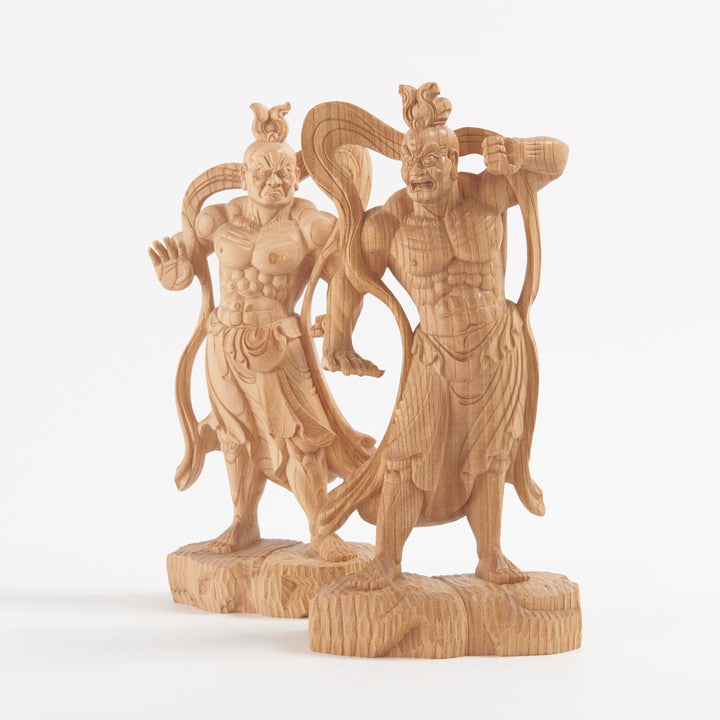 Kongo Rikishi (Guarding Kings / Lightning bearers) (Vajrapāṇi) (仁王 / 金剛力士)