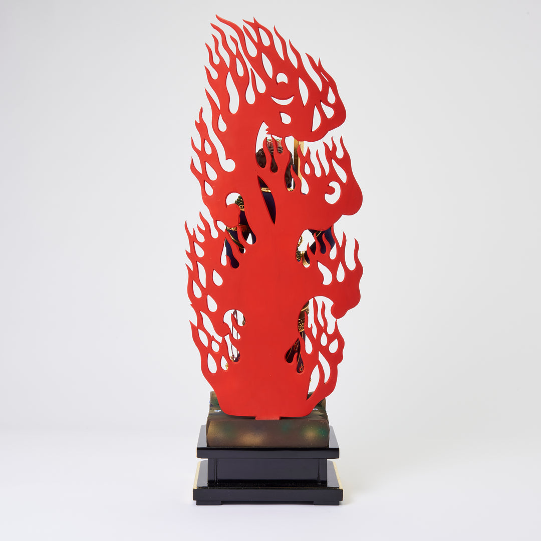 Fudo Myoo (立青不動明王 濃彩切金)