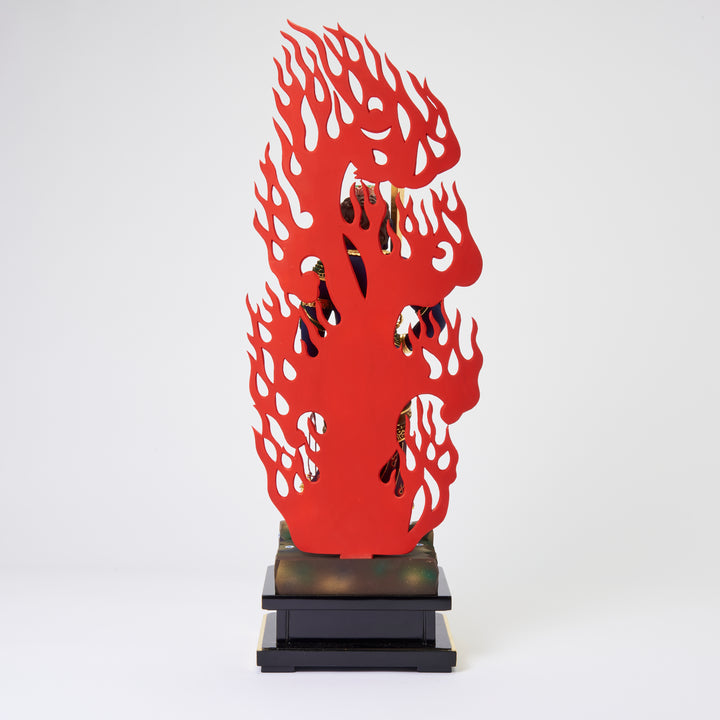 Fudo Myoo (立青不動明王 濃彩切金)