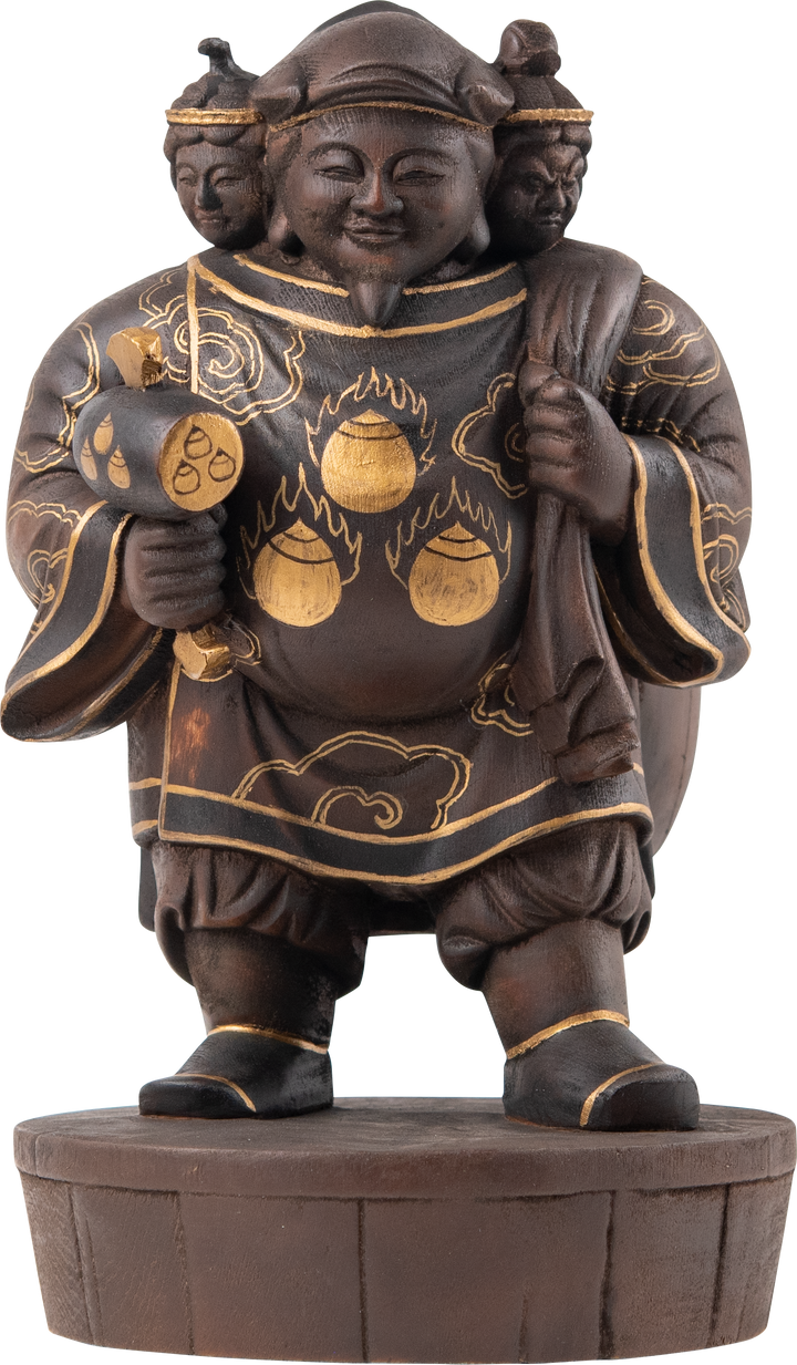 Three-faced Daikokusonten (三面大黒尊天)
