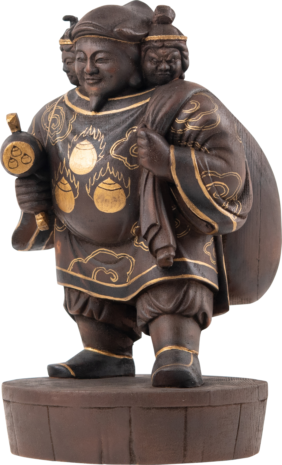 Three-faced Daikokusonten (三面大黒尊天)