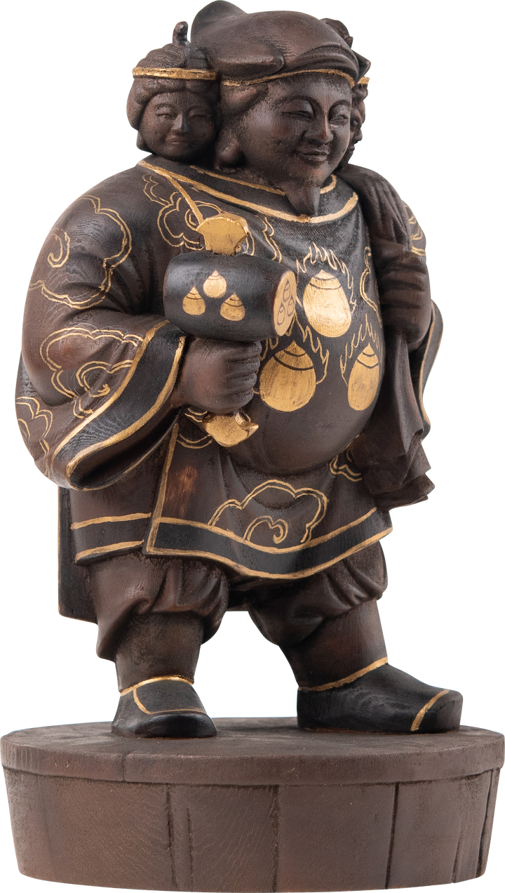 Three-faced Daikokusonten (三面大黒尊天)