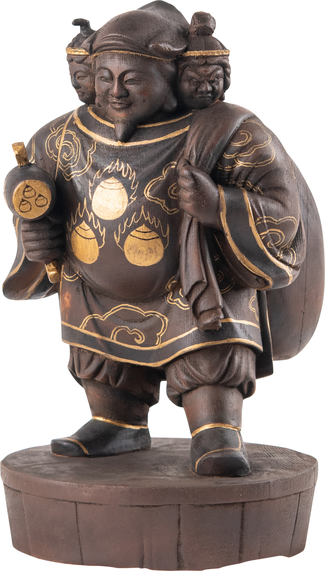 Three-faced Daikokusonten (三面大黒尊天)