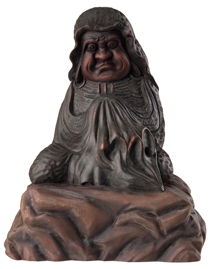 Darumataishi Zazen-zō (達磨大師坐禅像 弐号 開眼供養済)