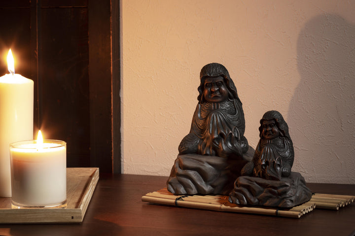 Darumataishi Zazen-zō (達磨大師坐禅像 弐号 開眼供養済)