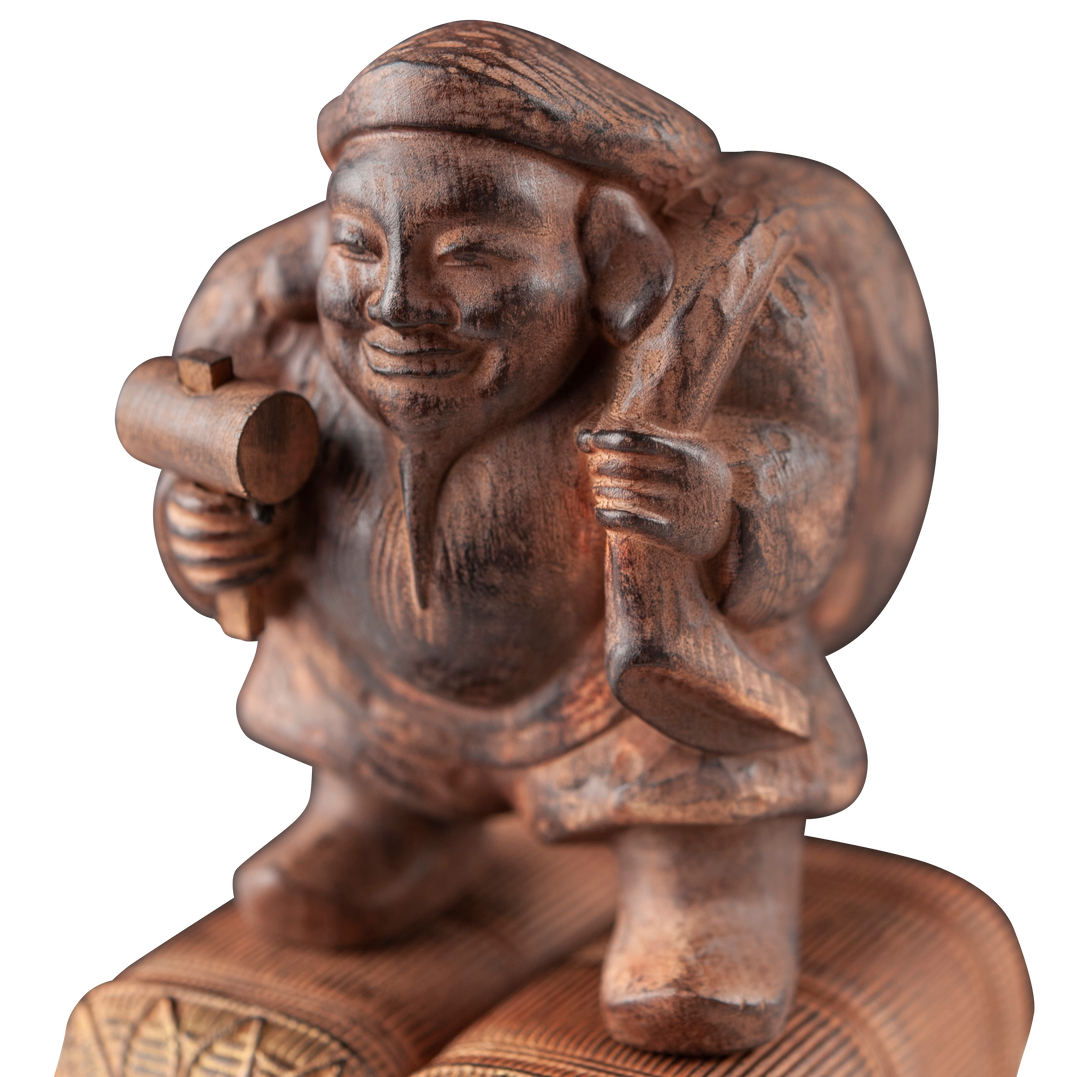 Hidden Buddha Daikokuten (Hasedera Official) Consecrated (秘仏 出世大黒天 開眼供養済)