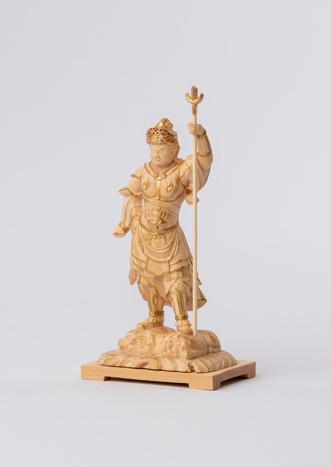 Doroashi Bisyamonten(極小仏 泥足毘沙門天)