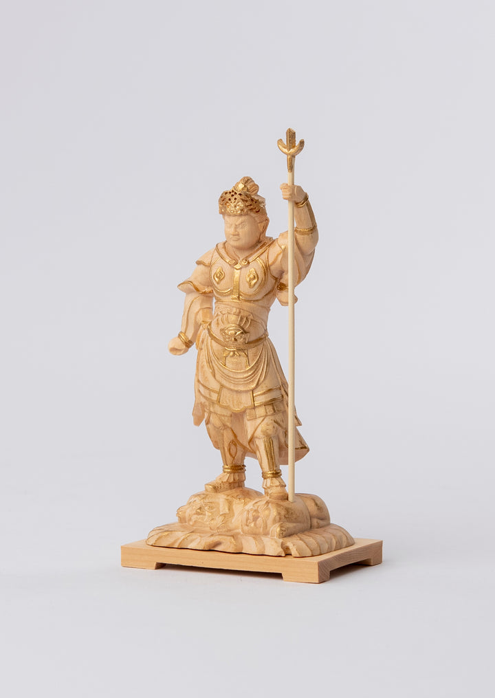 Doroashi Bisyamonten(極小仏 泥足毘沙門天)