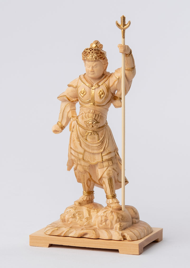 Doroashi Bisyamonten(極小仏 泥足毘沙門天)