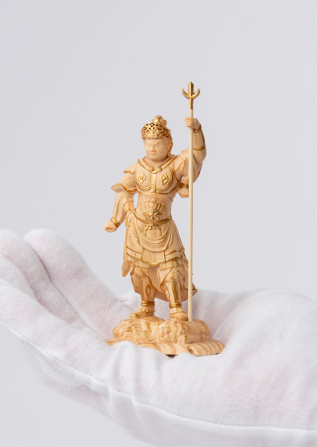 Doroashi Bisyamonten(極小仏 泥足毘沙門天)