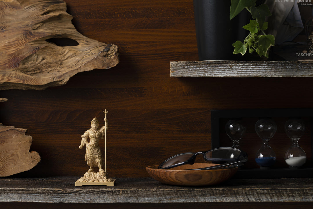 Doroashi Bisyamonten(極小仏 泥足毘沙門天)