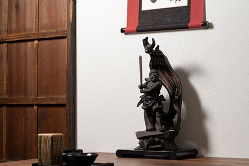 Miyamoto Musashi Fudo Myo-o (Acala) (宮本武蔵 不動明王立像(1/1))