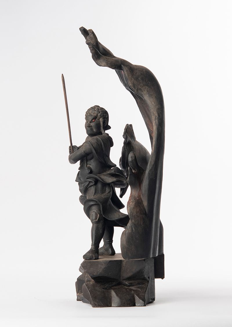 Miyamoto Musashi Fudo Myo-o (Acala) (宮本武蔵 不動明王立像(1/1))