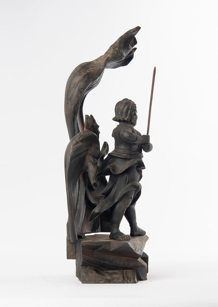 Miyamoto Musashi Fudo Myo-o (Acala) (宮本武蔵 不動明王立像(1/1))