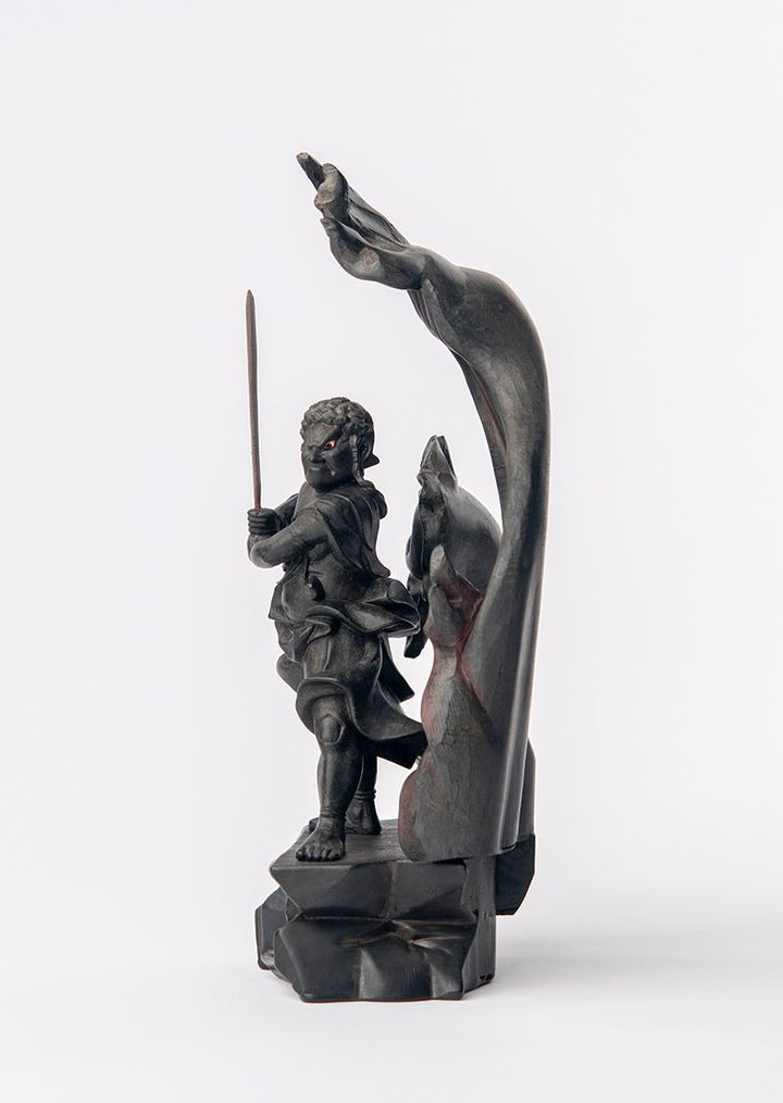 Miyamoto Musashi Fudo Myo-o (Acala) (宮本武蔵 不動明王立像(1/2))