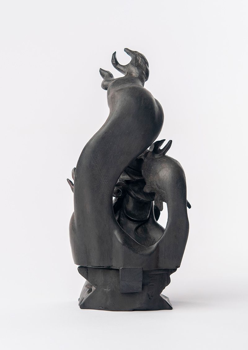 Miyamoto Musashi Fudo Myo-o (Acala) (宮本武蔵 不動明王立像(1/2))